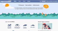 Desktop Screenshot of nageur-sauveteur.com